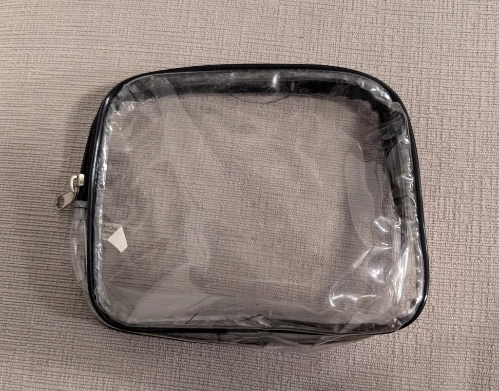 Clear Makeup Bag photo 1