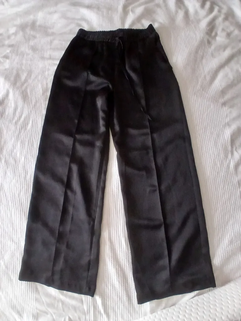 Zara satin lounge pants- Large - rebunz photo 1