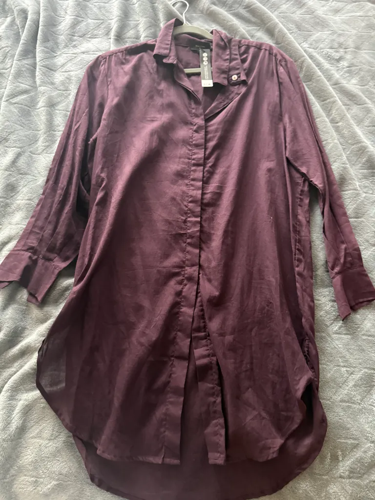 Burgundy shirt  photo 1