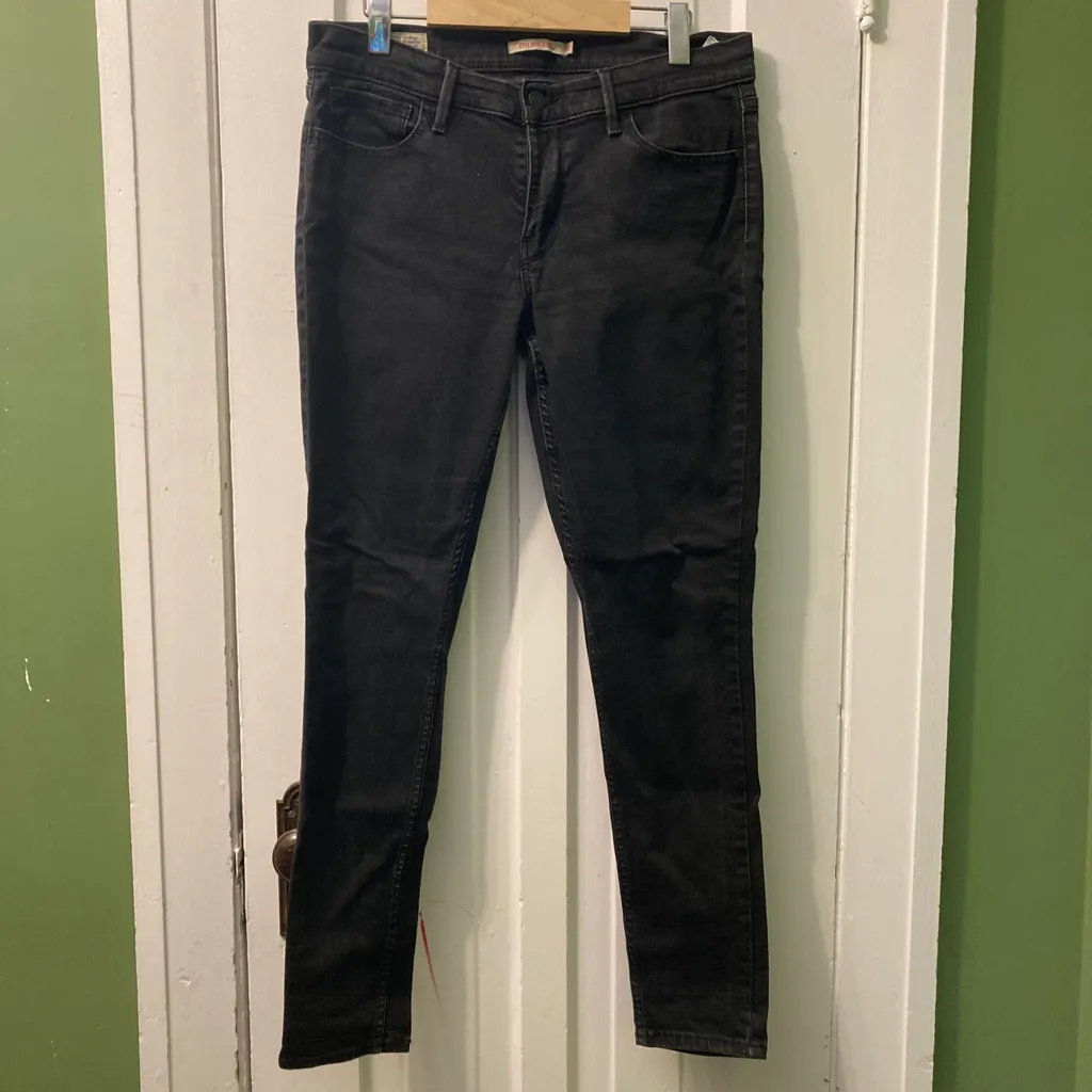 Levis black denim s photo 1