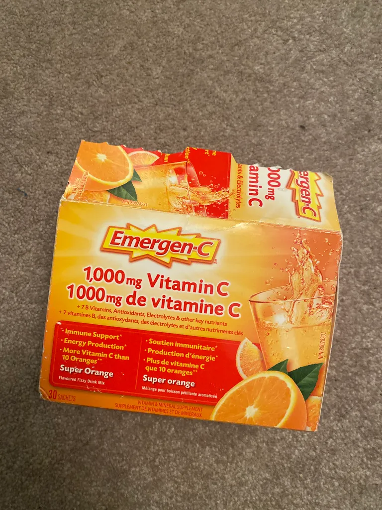 Vitamin C & mineral supplement photo 1