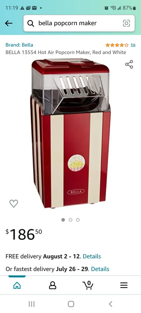 Popcorn maker photo 1