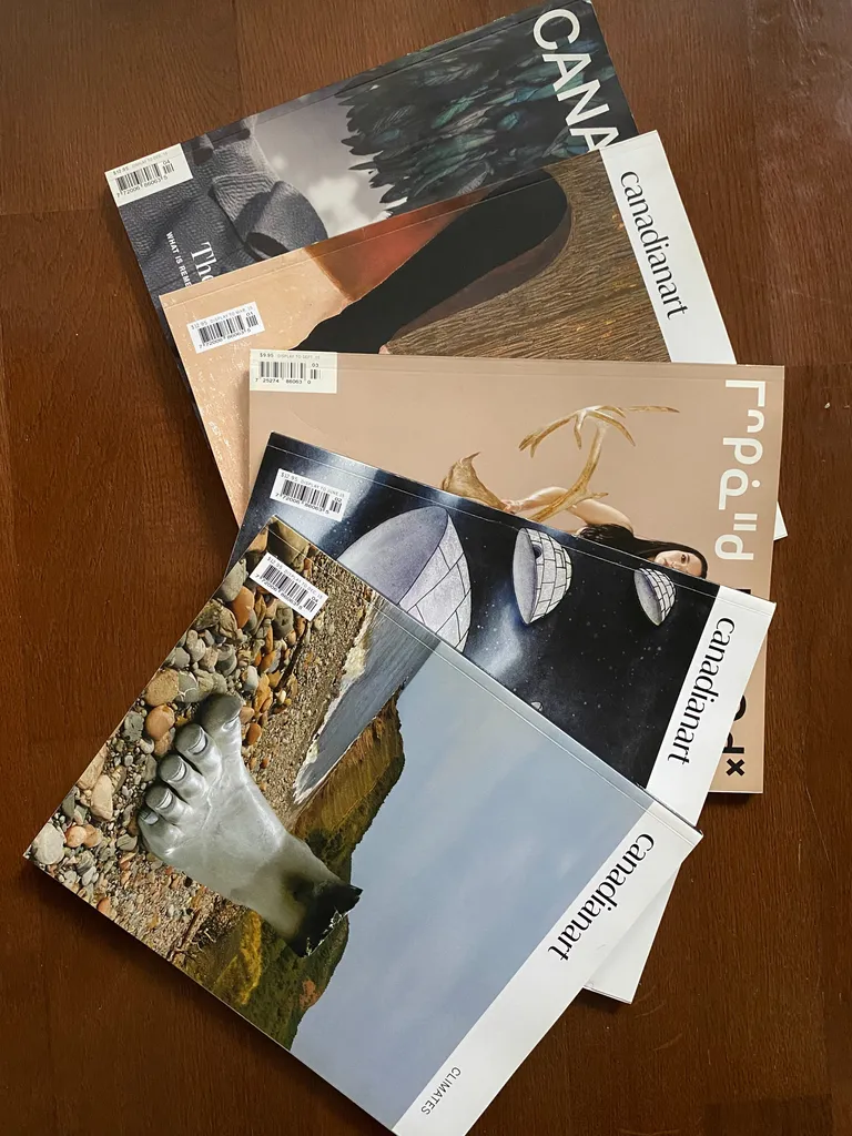 Free - 5 issues of Canadianart photo 1