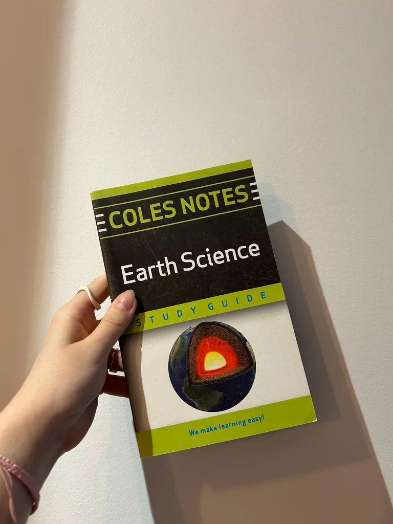 Earth Science Study Guide Book photo 1