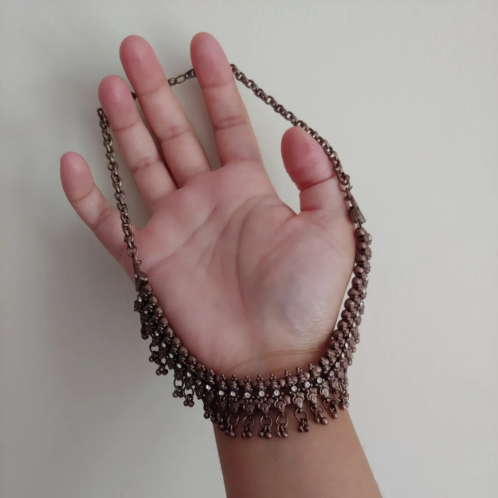Bronze necklace photo 1