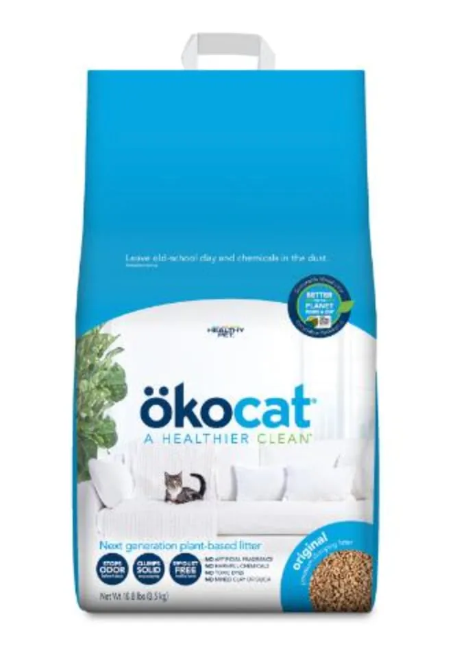 Okocat original clumping litter  photo 1
