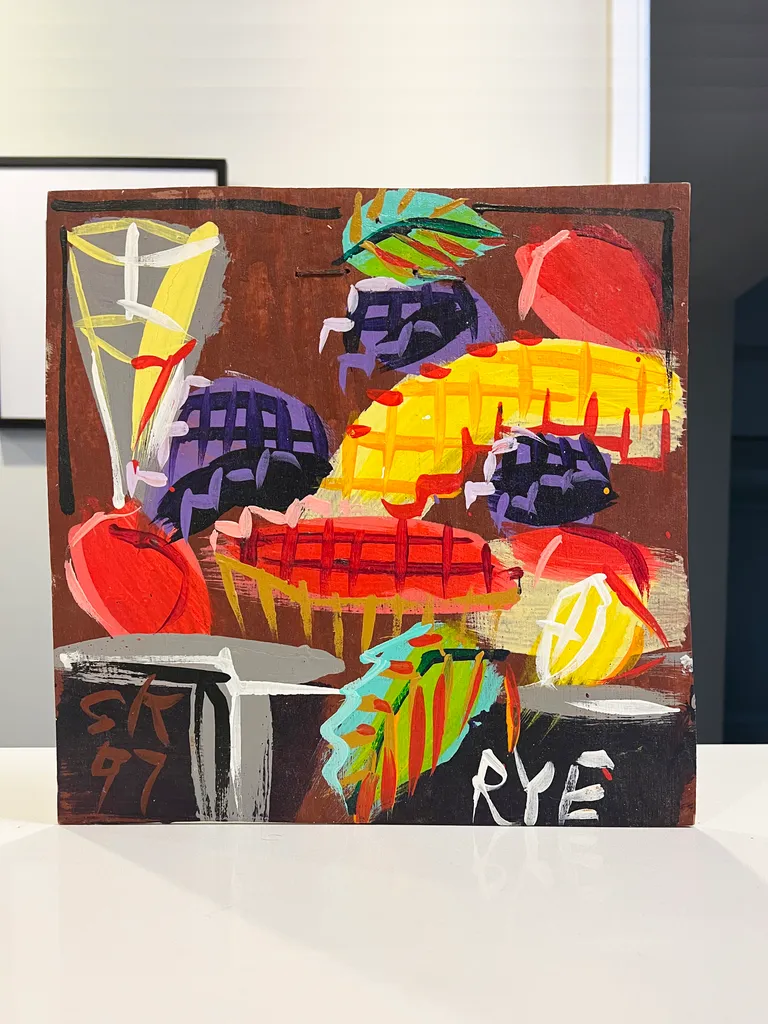 Painting by Steve Keene (Rye) photo 1