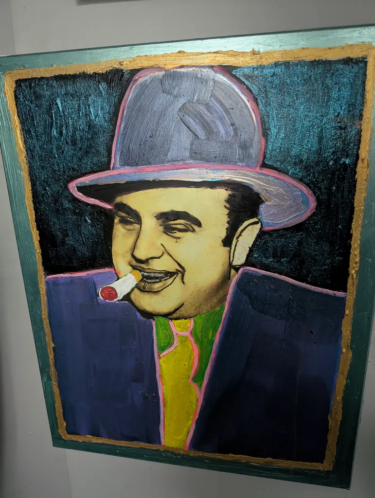 Al Capone portrait remix  photo 1