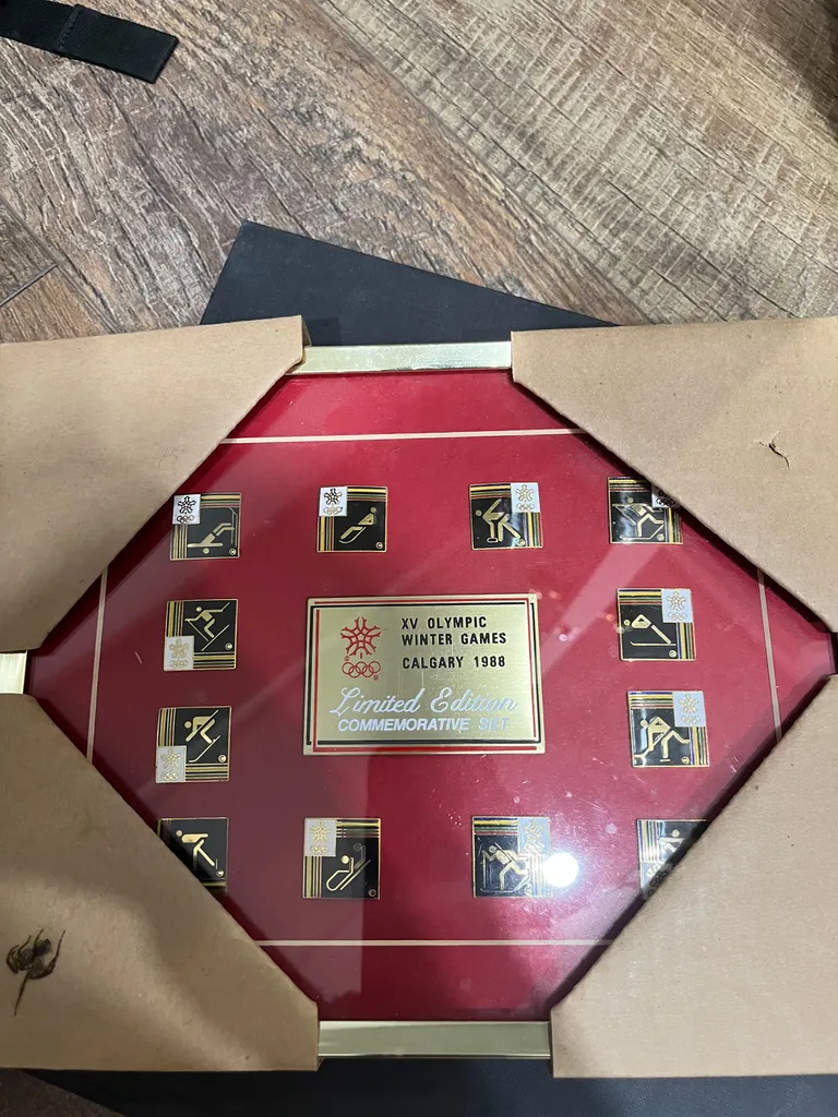 1988 Olympic Pin Collection photo 1