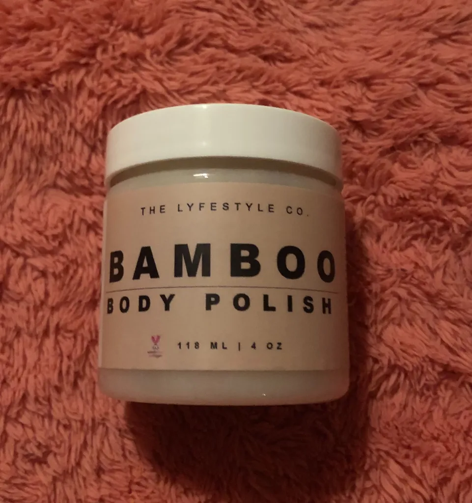 The Lyfe Style Co Bamboo body polish - brand new  photo 1