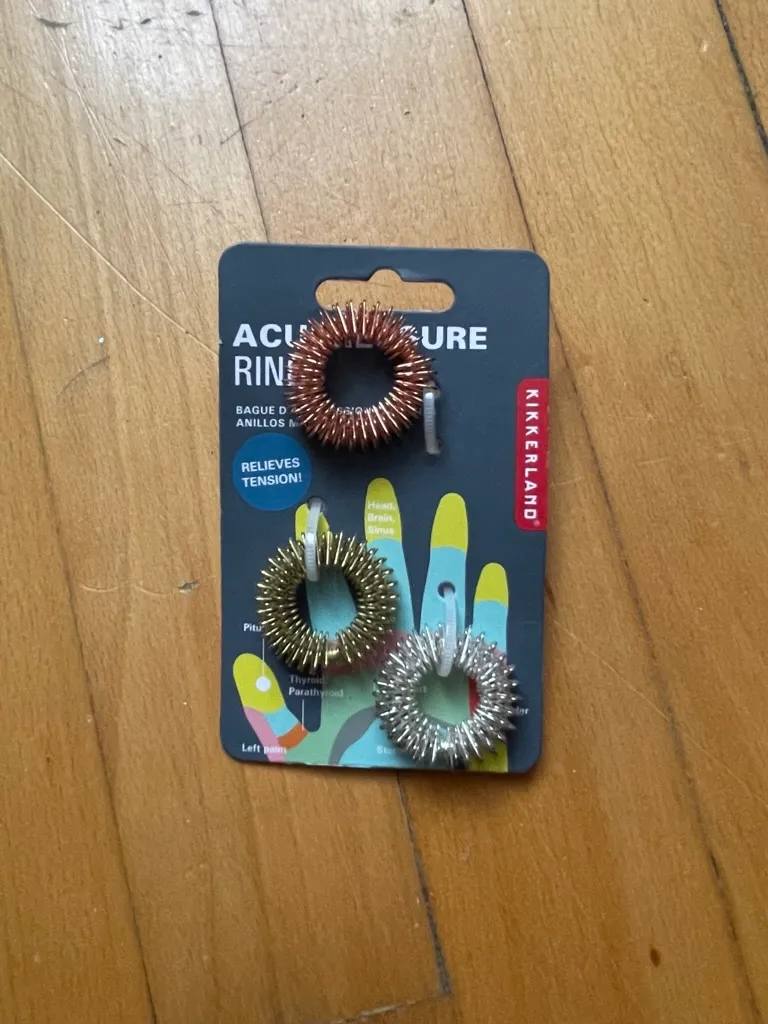Acupressure Rings BNIB photo 1
