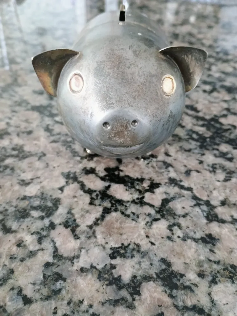 Vintage Piggy Bank photo 1