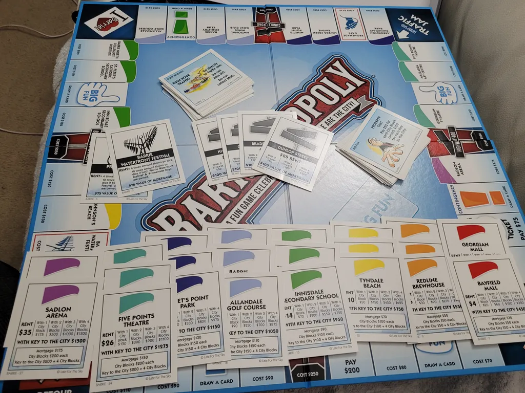  🆓 Barrie-opoly board game  photo 1