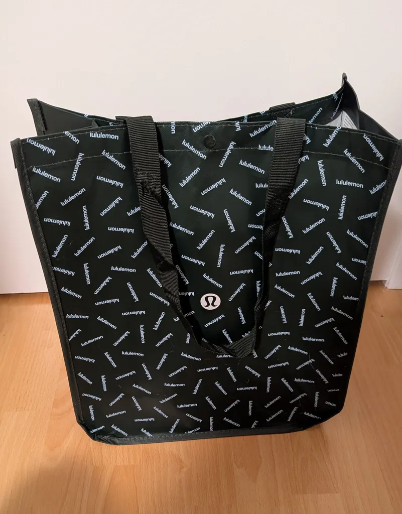 New Lululemon Dark Green Tote Bag photo 1
