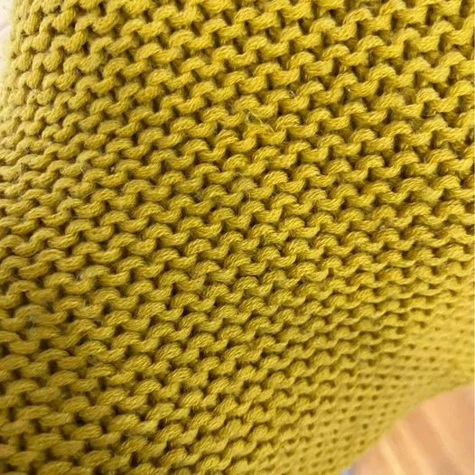 Mustard Knit Infinity Scarf, One Size, Open to Trades photo 1