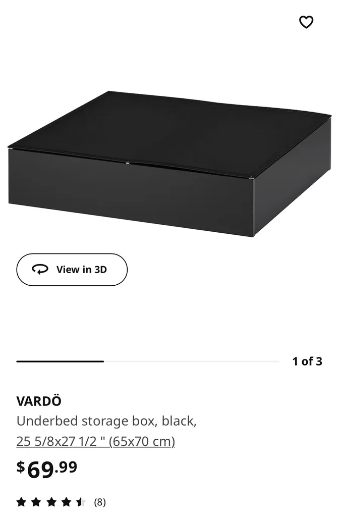 Under bed storage photo 1