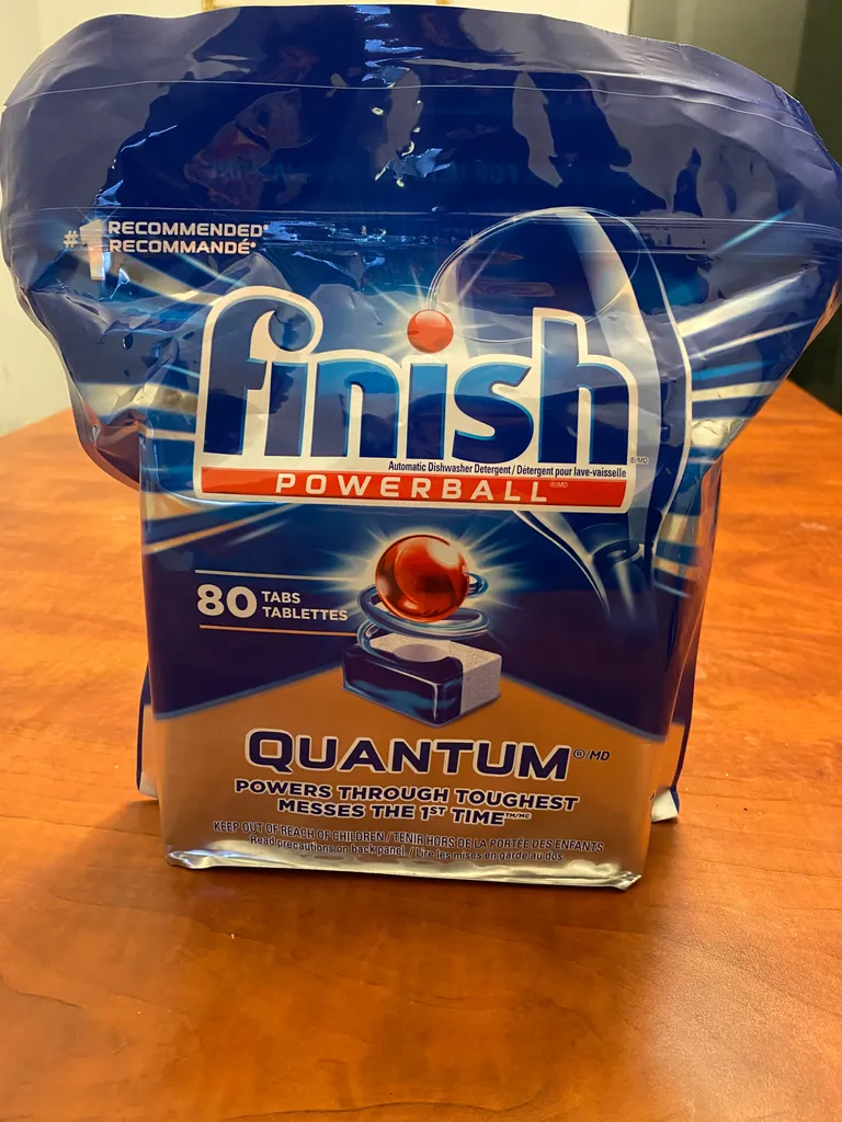 Finish Quantum dishwasher detergent 80 tabs photo 1