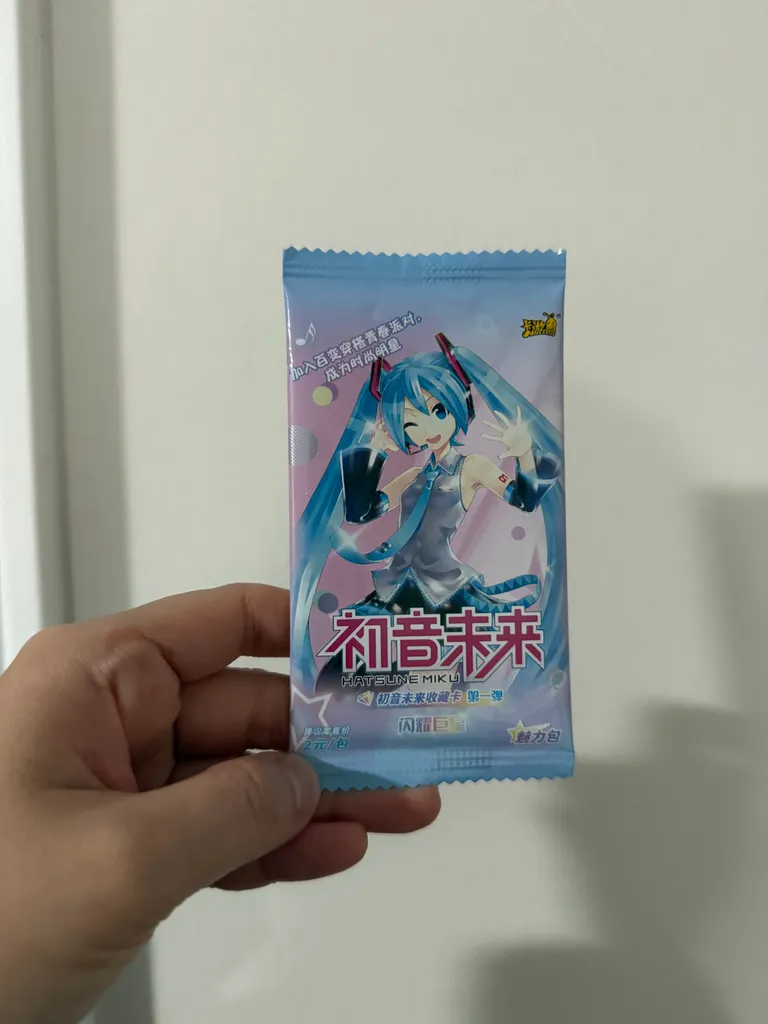 New pack of Hatsune miku trading card  photo 1