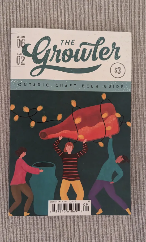 Brand New The Growler Ontario Craft Beer Guide photo 1