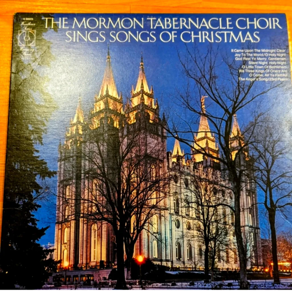 Christmas Vinyl Record photo 1