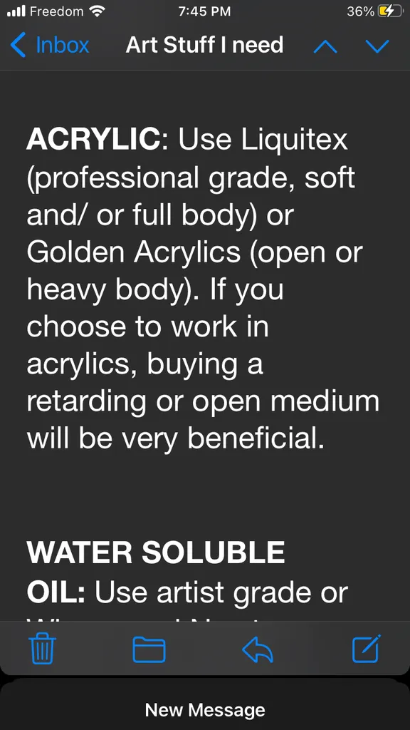 Art materials  photo 1