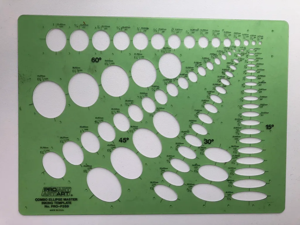 Pro Art Ellipse Master Drawing Guide photo 1