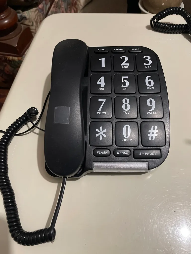 Vintage landline phone photo 1