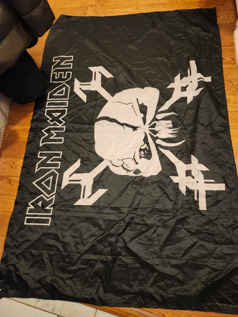 Iron Maiden flag  photo 1