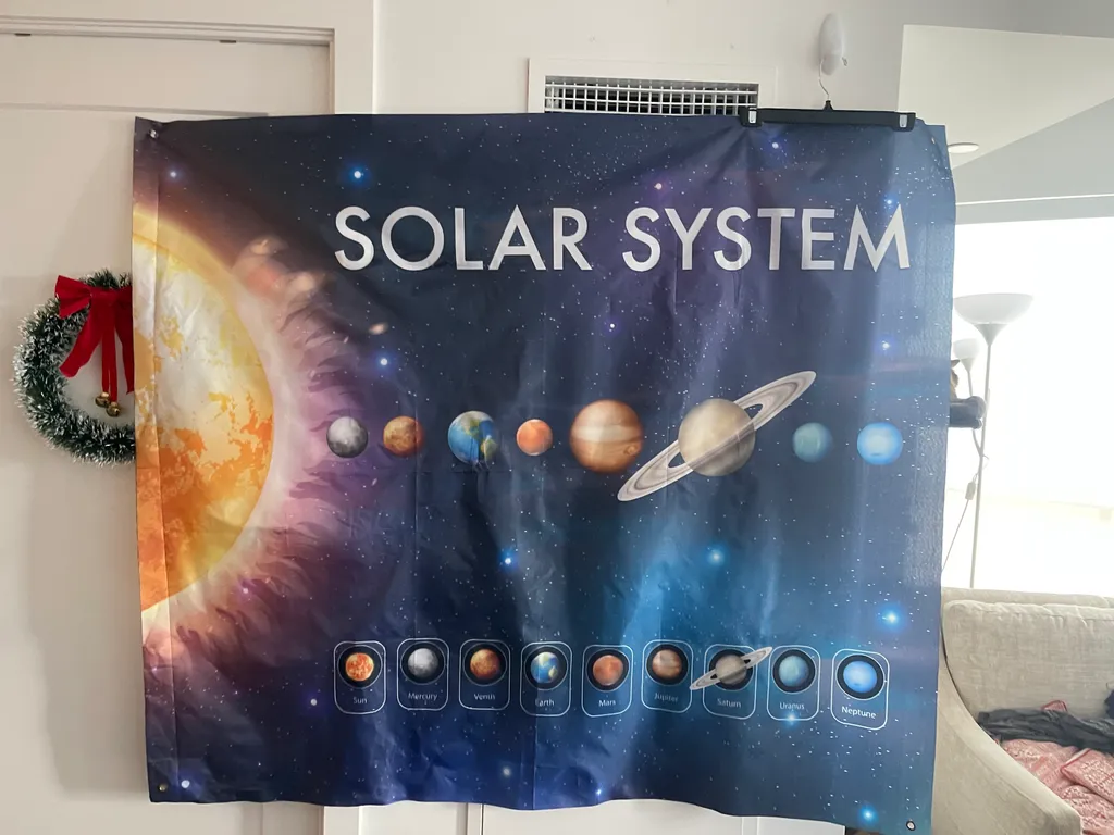 Solar System Tapestry photo 1