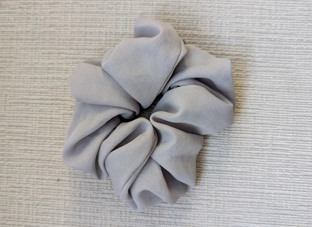 Brand New Grey Scrunchie photo 1