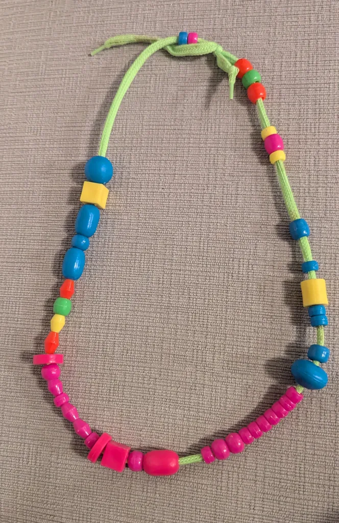 Multicoloured Beaded Necklace photo 1