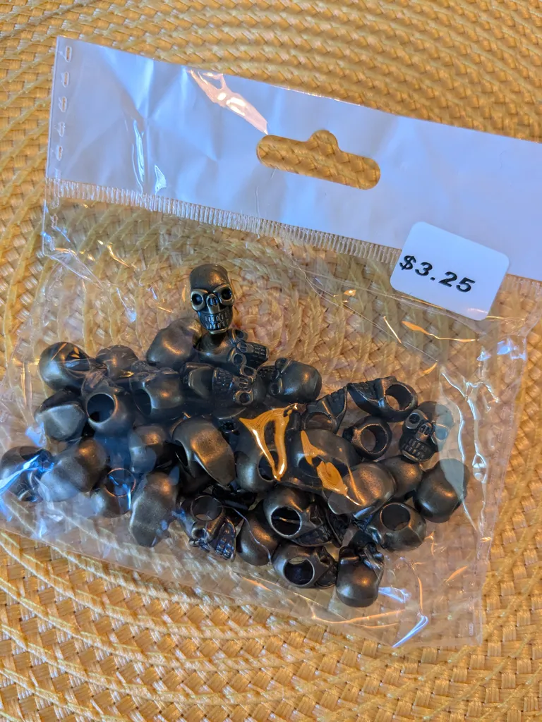 Skull Beads from Planète Beads 💀 photo 1