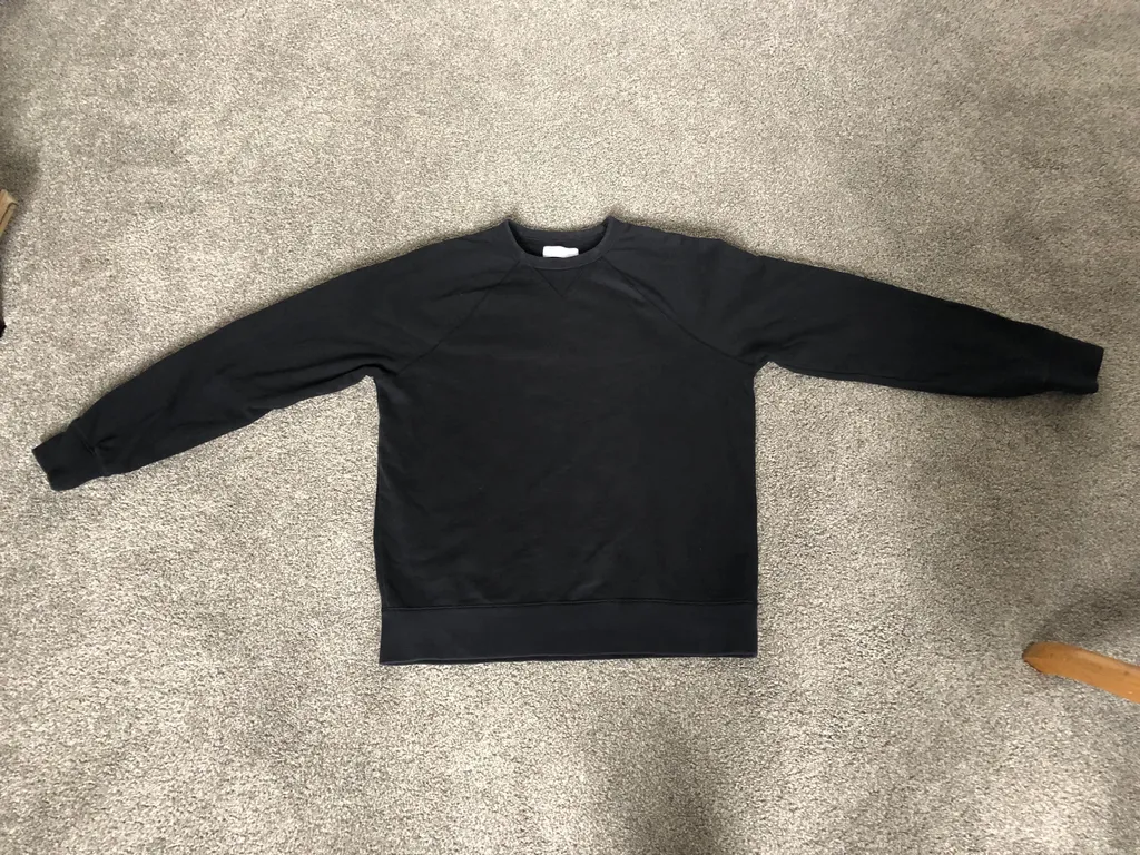 Black Everlane Sweatshirt - L photo 1