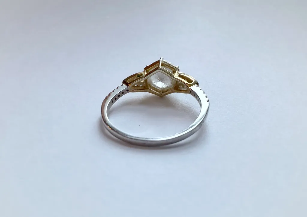 Vintage Inspired sterling silver ring  photo 1