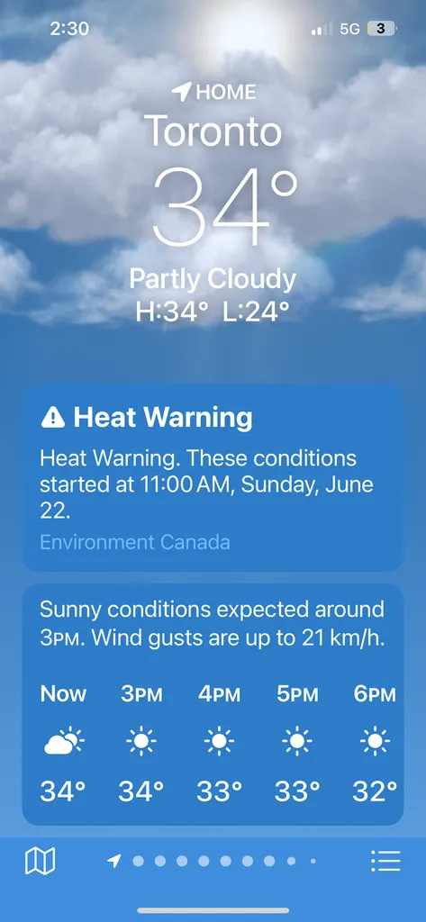Heat warning  photo 1