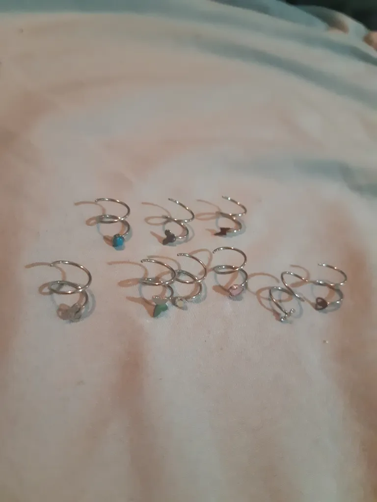 Stainless steel Nose or earring photo 1