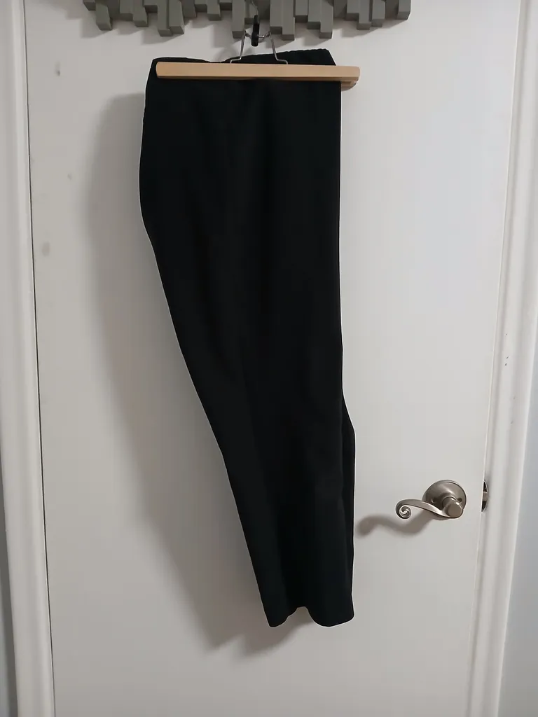 Black work slacks size 12 photo 1