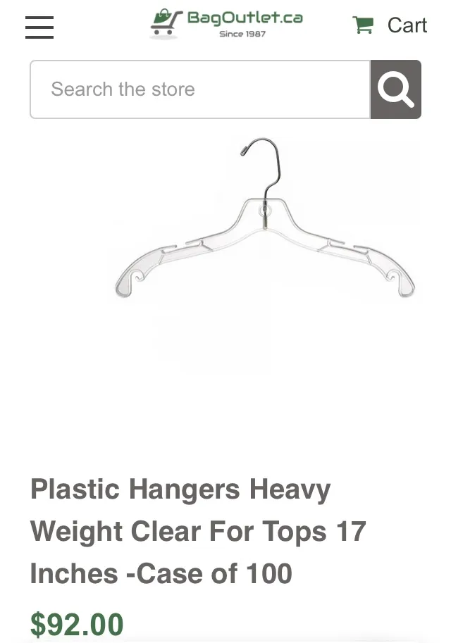 Retail quality hangers  photo 1