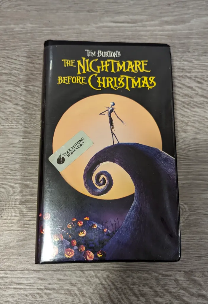 The Nightmare Before Christmas VHS Tape Movie photo 1
