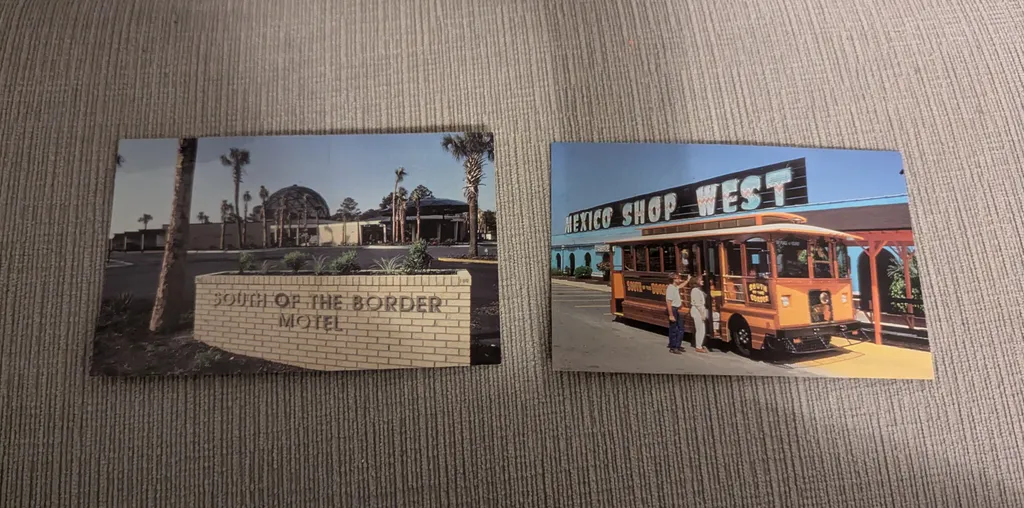 South of the Border Motel Postcard Set photo 1