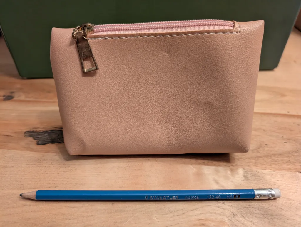 Petit portefeuille rose photo 1