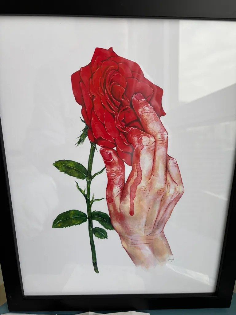 Marijke Bouchier rose print  photo 1