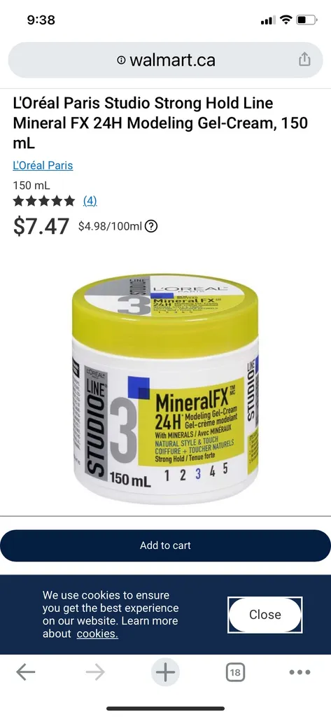 L’Oreal studio line Mineral FX Modeling Gel-Cream  photo 1