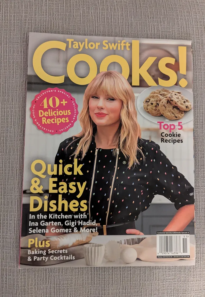 Brand New Taylor Swift Cooks! Magazine photo 1