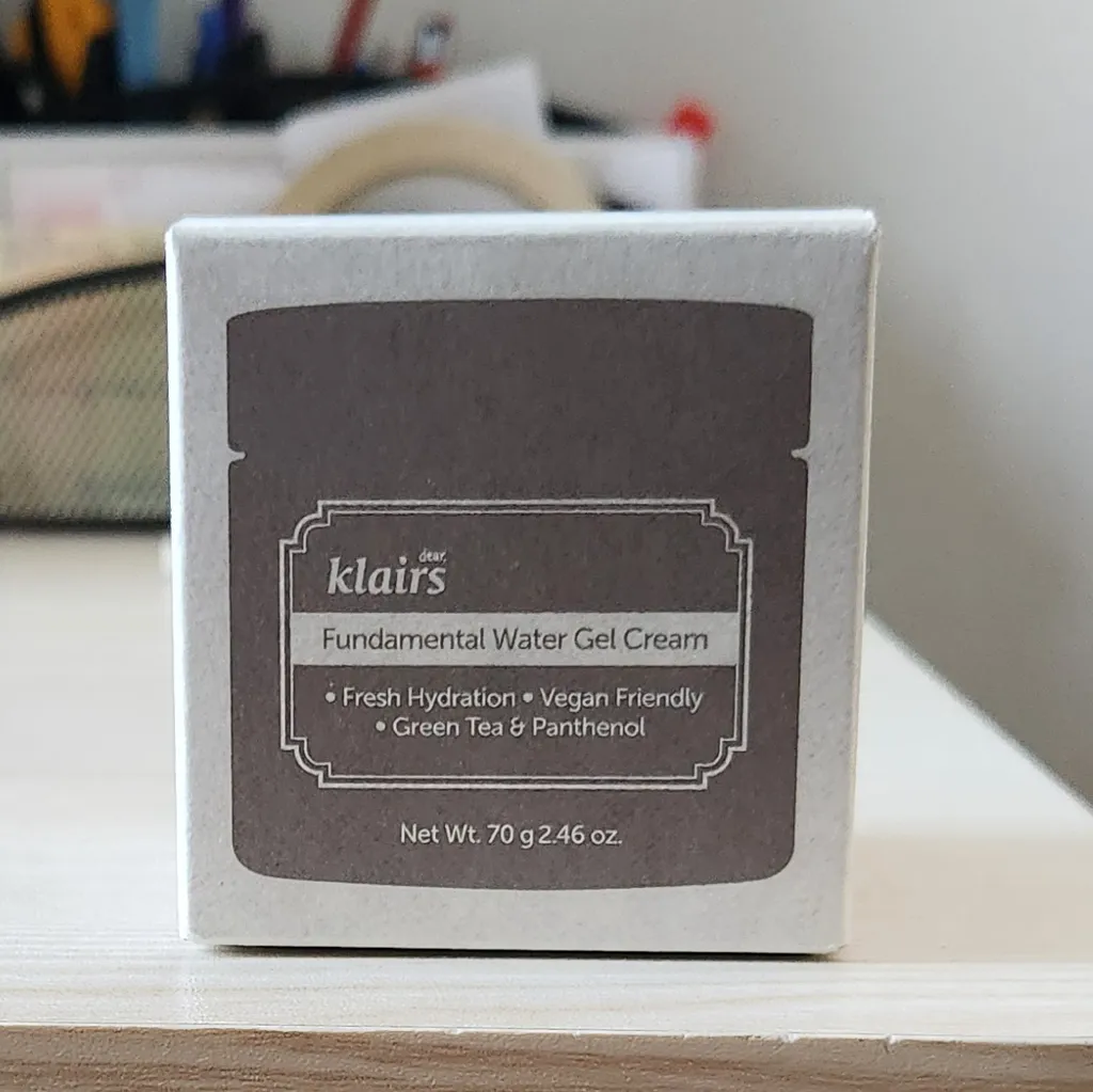 Klairs fundamental water gel cream Korean skincare  photo 1