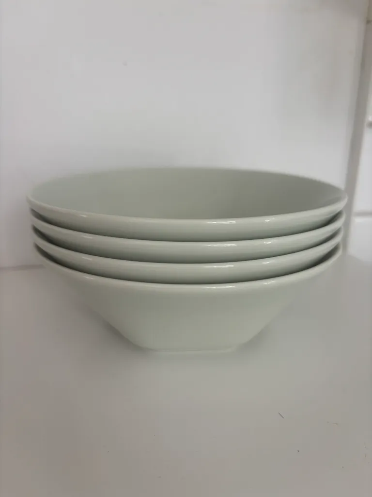 Mint IKEA Minimalist Ceramic Dinnerware Bowl Set (4) photo 1