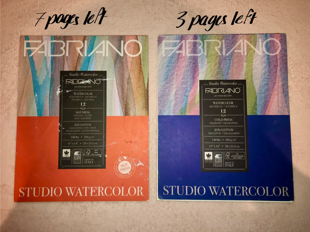 Fabriano watercolor paper 🎨 photo 1