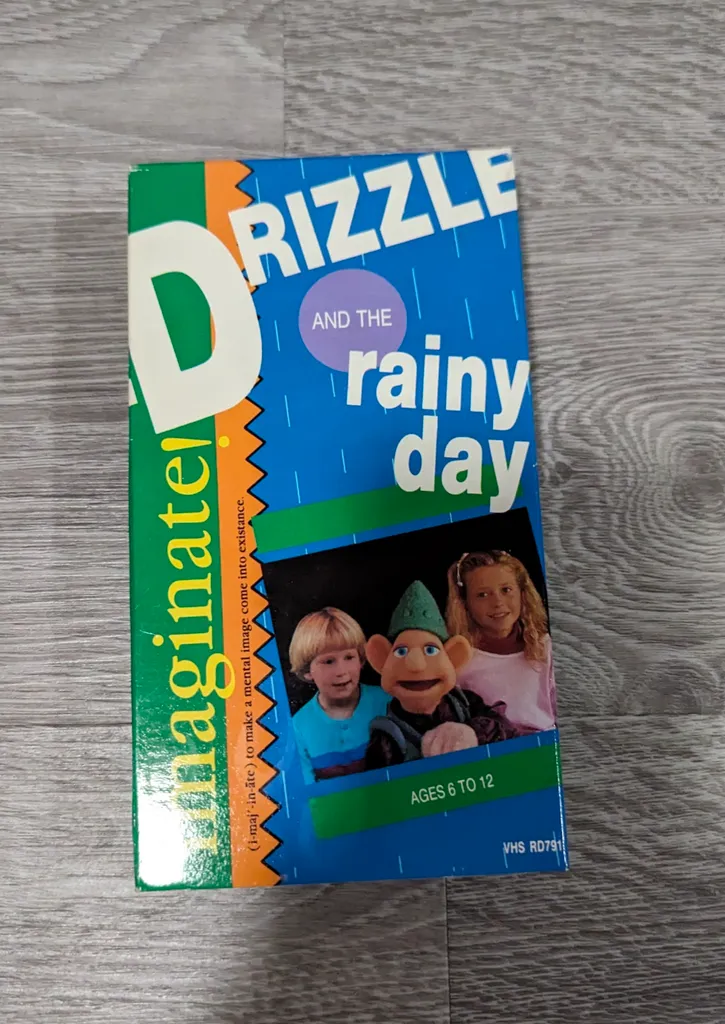 Drizzle and the Rainy Day VHS Tape Movie photo 1
