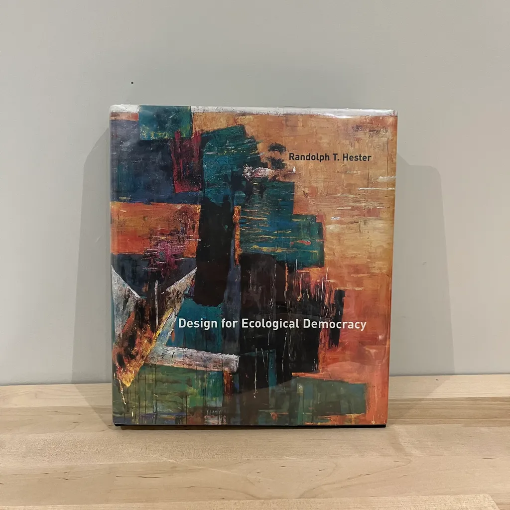 Design for Ecological Democracy - hardcover photo 1