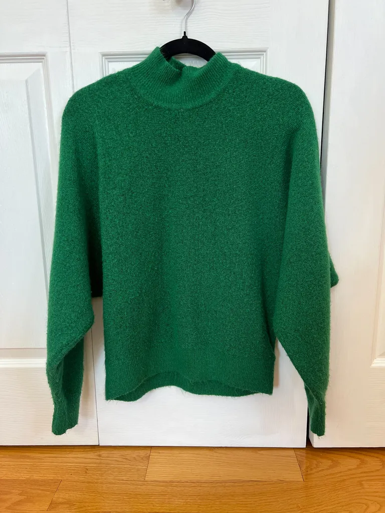 Green H&M Sweater, XS photo 1